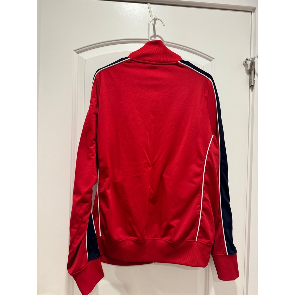 Nike Los Angeles Angels Baseball Track Jacket Red Navy White Men's Large MLB - Picture 2 of 5